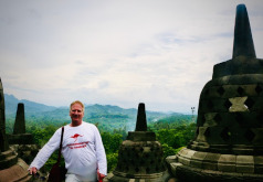 Temple of Borobudur, Indonesia - February 11, 2024