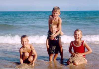 He learned at an early age that 'life is a beach.'