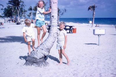 Mark (left) during his 'formative years,'  Ft. Lauderdale, Florida